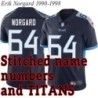 Navy Home Erik Norgard Jersey Tennessee Titans #64