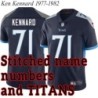 Navy Home Ken Kennard Jersey Tennessee Titans #71