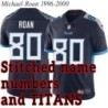 Navy Home Michael Roan Jersey Tennessee Titans #80