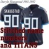 Navy Home Daryle Skaugstad Jersey Tennessee Titans #90