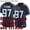 Navy Home Kevin Strong Jersey Tennessee Titans #97