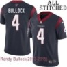 Navy Home Embroidered Randy Bullock Jersey Houston Texans #4 Stitched Jerseys
