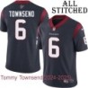 Navy Home Embroidered Tommy Townsend Jersey Houston Texans #6 Stitched Jerseys