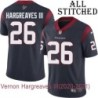 Navy Home Embroidered Vernon Hargreaves III Jersey Houston Texans #26 Stitched Jerseys
