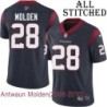 Navy Home Embroidered Antwaun Molden Jersey Houston Texans #28 Stitched Jerseys