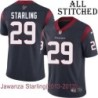 Navy Home Embroidered Jawanza Starling Jersey Houston Texans #29 Stitched Jerseys
