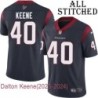 Navy Home Embroidered Dalton Keene Jersey Houston Texans #40 Stitched Jerseys