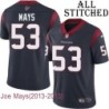 Navy Home Embroidered Joe Mays Jersey Houston Texans #53 Stitched Jerseys