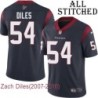 Navy Home Embroidered Zach Diles Jersey Houston Texans #54 Stitched Jerseys