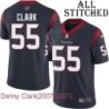 Navy Home Embroidered Danny Clark Jersey Houston Texans #55 Stitched Jerseys