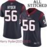 Navy Home Embroidered Kerry Hyder Jersey Houston Texans #56 Stitched Jerseys