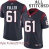 Navy Home Embroidered Kyle Fuller Jersey Houston Texans #61 Stitched Jerseys