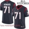 Navy Home Embroidered Tytus Howard Jersey Houston Texans #71 Stitched Jerseys