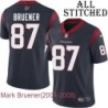 Navy Home Embroidered Mark Bruener Jersey Houston Texans #87 Stitched Jerseys