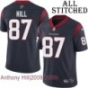 Navy Home Embroidered Anthony Hill Jersey Houston Texans #87 Stitched Jerseys