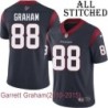Navy Home Embroidered Garrett Graham Jersey Houston Texans #88 Stitched Jerseys