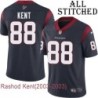 Navy Home Embroidered Rashod Kent Jersey Houston Texans #88 Stitched Jerseys