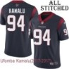 Navy Home Embroidered Ufomba Kamalu Jersey Houston Texans #94 Stitched Jerseys