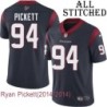 Navy Home Embroidered Ryan Pickett Jersey Houston Texans #94 Stitched Jerseys