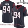 Navy Home Embroidered Antonio Smith Jersey Houston Texans #94 Stitched Jerseys