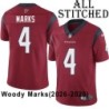 Red Embroidered Woody Marks Jersey Houston Texans #4 Stitched Jerseys