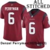 Red Embroidered Denzel Perryman Jersey Houston Texans #6 Stitched Jerseys