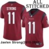 Red Embroidered Jaelen Strong Jersey Houston Texans #11 Stitched Jerseys
