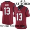 Red Embroidered Christian Kirk Jersey Houston Texans #13 Stitched Jerseys