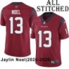 Red Embroidered Jaylin Noel Jersey Houston Texans #13 Stitched Jerseys