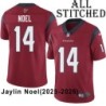 Red Embroidered Jaylin Noel Jersey Houston Texans #14 Stitched Jerseys
