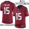 Red Embroidered Will Fuller Jersey Houston Texans #15 Stitched Jerseys