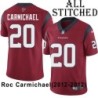 Red Embroidered Roc Carmichael Jersey Houston Texans #20 Stitched Jerseys