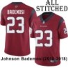 Red Embroidered Johnson Bademosi Jersey Houston Texans #23 Stitched Jerseys
