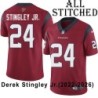 Red Embroidered Derek Stingley Jr. Jersey Houston Texans #24 Stitched Jerseys