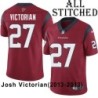 Red Embroidered Josh Victorian Jersey Houston Texans #27 Stitched Jerseys