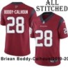 Red Embroidered Briean Boddy-Calhoun Jersey Houston Texans #28 Stitched Jerseys
