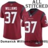 Red Embroidered Domanick Williams Jersey Houston Texans #37 Stitched Jerseys