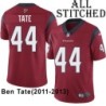 Red Embroidered Ben Tate Jersey Houston Texans #44 Stitched Jerseys