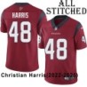 Red Embroidered Christian Harris Jersey Houston Texans #48 Stitched Jerseys