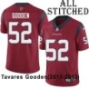 Red Embroidered Tavares Gooden Jersey Houston Texans #52 Stitched Jerseys