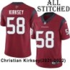 Red Embroidered Christian Kirksey Jersey Houston Texans #58 Stitched Jerseys