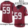Red Embroidered Armegis Spearman Jersey Houston Texans #59 Stitched Jerseys