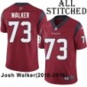 Red Embroidered Josh Walker Jersey Houston Texans #73 Stitched Jerseys