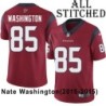 Red Embroidered Nate Washington Jersey Houston Texans #85 Stitched Jerseys
