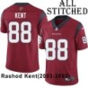 Red Embroidered Rashod Kent Jersey Houston Texans #88 Stitched Jerseys