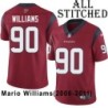 Red Embroidered Mario Williams Jersey Houston Texans #90 Stitched Jerseys