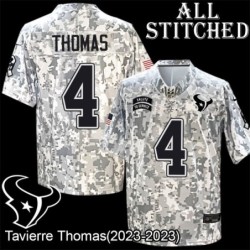Camo EmbroideCamo Tavierre Thomas Jersey Houston Texans #4 Stitched Jerseys