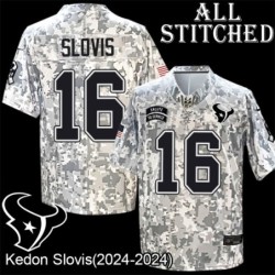 Camo EmbroideCamo Kedon Slovis Jersey Houston Texans #16 Stitched Jerseys