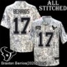 Camo EmbroideCamo Braxton Berrios Jersey Houston Texans #17 Stitched Jerseys