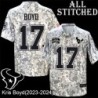 Camo EmbroideCamo Kris Boyd Jersey Houston Texans #17 Stitched Jerseys